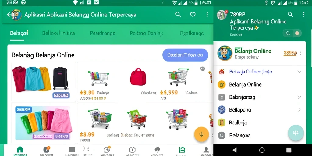 Tampilan antarmuka aplikasi 789RP yang menarik dan fungsional.