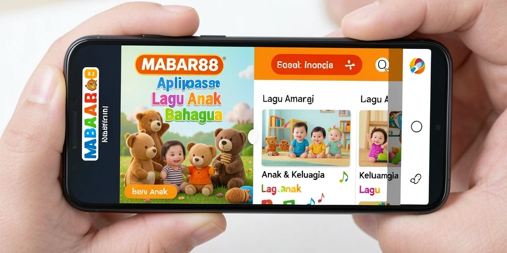 Antarmuka MABAR88 dengan tampilan Lagu Anak yang ceria dan menarik.