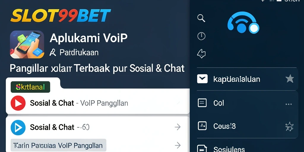 Tampilan antarmuka aplikasi SLOT99BET yang modern dan intuitif.