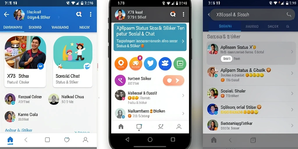 Tampilan antarmuka X78 yang menarik dan fungsional.